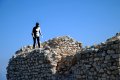 Ισορροπία στις πέτρες του κάστρου, Πεντεσκούφι, Κόρινθος