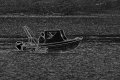 Σχέδια με βάρκες σε άσπρο μαύρο, Λαύριο, Αττική